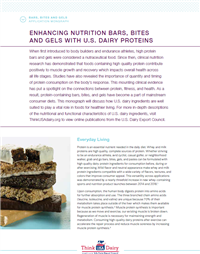 nutrition bars with U.S. dairy protein
